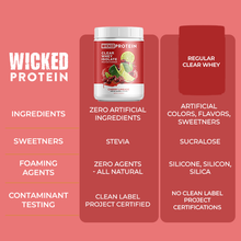 Load image into Gallery viewer, WICKED Cherry Limeade Clear Whey Isolate Protein Powder (PRE ORDER)
