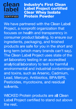 Load image into Gallery viewer, WICKED Blue Raspberry Clear Whey Isolate Protein Powder
