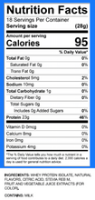 Load image into Gallery viewer, WICKED Blue Raspberry Clear Whey Isolate Protein Powder
