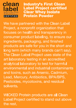 Load image into Gallery viewer, WICKED Tropical Punch Clear Whey Isolate Protein Powder
