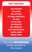 Load image into Gallery viewer, WICKED Ice Pop Clear Whey Isolate Protein Powder
