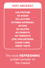 Load image into Gallery viewer, WICKED Watermelon Clear Whey Isolate Protein Powder (Pre Order)
