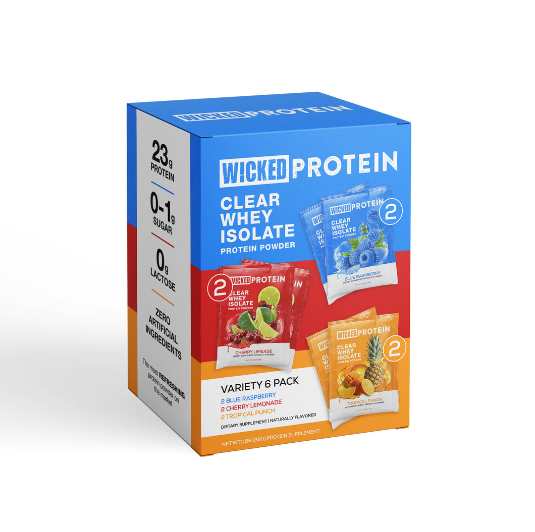 WICKED Protein CL-BR-TP Powder Sampler (OUT OF STOCK)