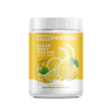 Load image into Gallery viewer, WICKED Lemonade Clear Whey Isolate Protein Powder (IN STOCK)
