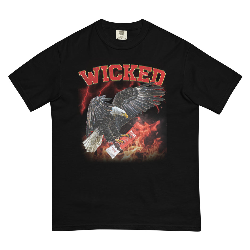 WICKED Eagle Flames Protein Bar T-Shirt
