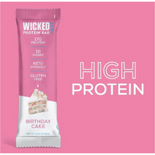 Load image into Gallery viewer, WICKED Refrigerated Birthday Cake Bars (8 Count)
