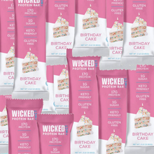 Load image into Gallery viewer, WICKED Refrigerated Birthday Cake Bars (8 Count)
