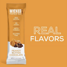 Load image into Gallery viewer, WICKED Refrigerated Peanut Butter Chocolate Bars (8 Count)
