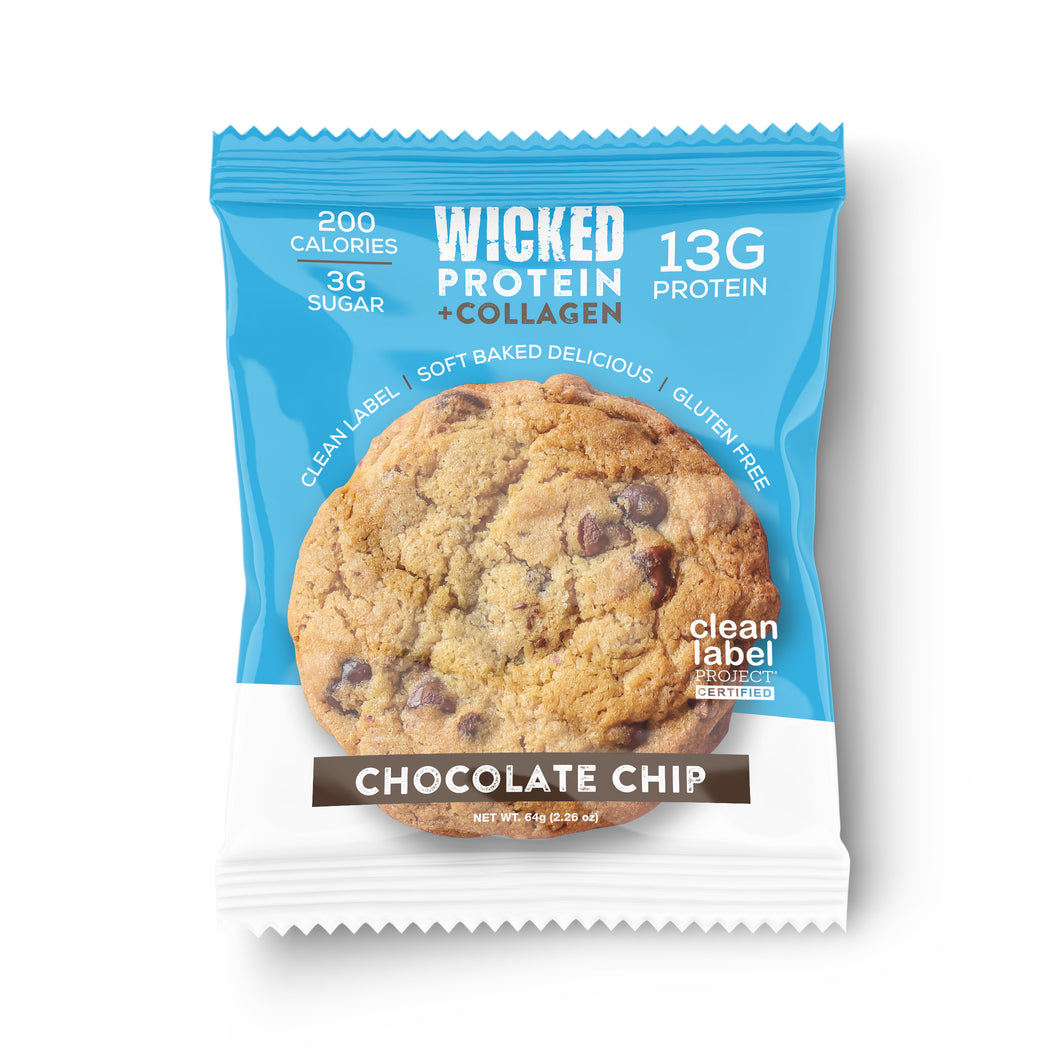 WICKED Chocolate Chip Protein Cookies
