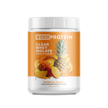 Load image into Gallery viewer, WICKED Tropical Punch Clear Whey Isolate Protein Powder
